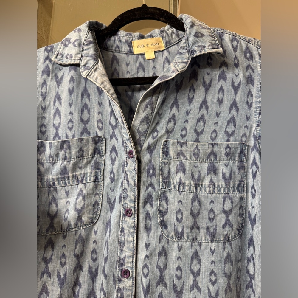 Anthropologie Cloth and Stone dress size L - Picture 6 of 6